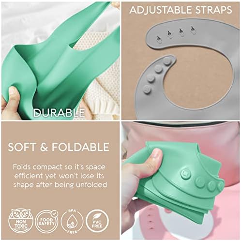 Sperric Silicone Baby Bibs - Image 3