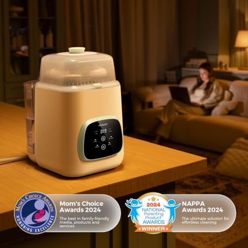 Momcozy KleanPal Pro All-in-One Bottle Washer, Sterilizer & Dryer - Image 7