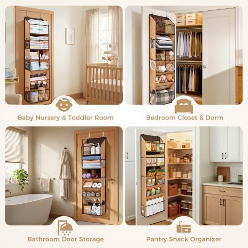 6-in-1 Over Door Hanging Organizer - Image 6