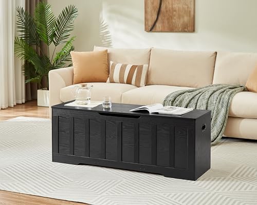 VANKILEY 51.2" Storage Chest Extra Large, Wooden Storage Bench - Image 4