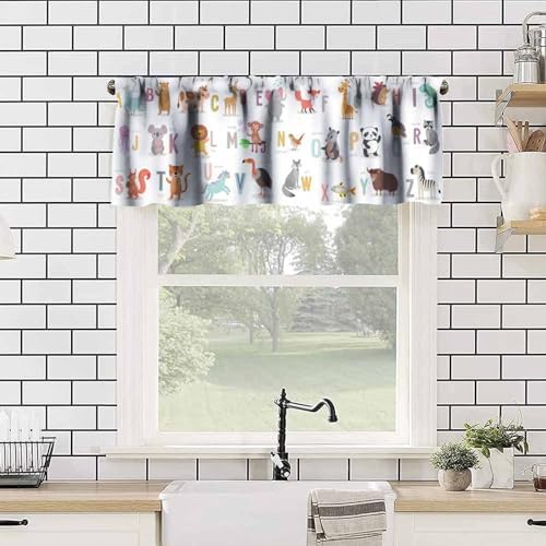 Kids ABC Alphabet Valance Curtains - Image 4