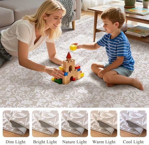 Vaukki 8x10 Area Rug for Living Room - Image 6