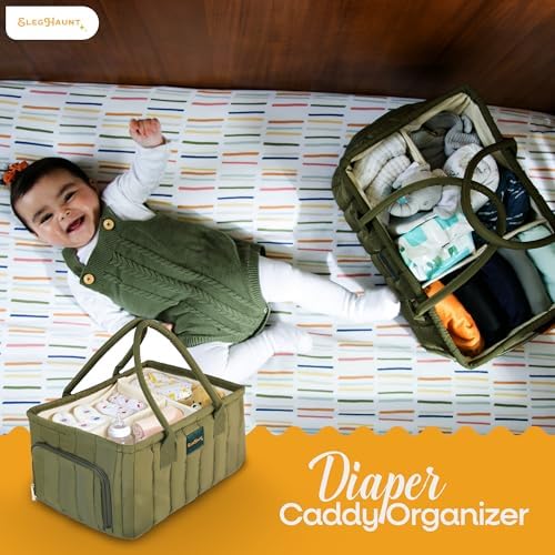 Large Diaper Caddy Organizer - Image 2