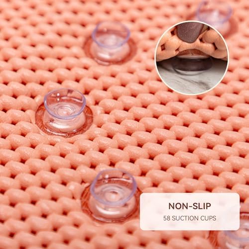 Bathtub Mat Non Slip, Soft Foam Bath Mat - Image 4