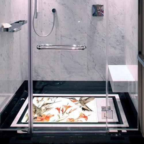 Non Slip Bathtub and Shower Mat 26.8x15.1 inch, Bath Mat - Image 6