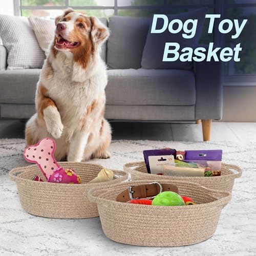 MEGASKET Brown Variegated Small Woven Basket, 13” x 9” x 5” Baskets - Image 5