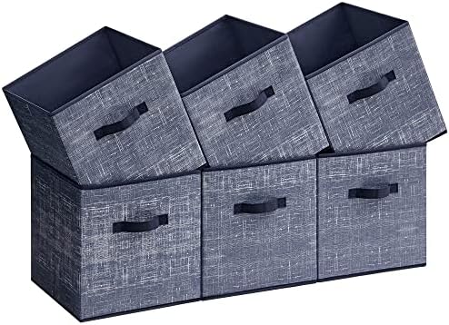 SONGMICS Storage Cubes, 11.8-Inch Foldable Closet Organizers by SONGMICSbySONGMICSHOME