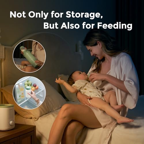 Momcozy Natural Baby Bottles, BPA Free Breast Milk Container - Image 3