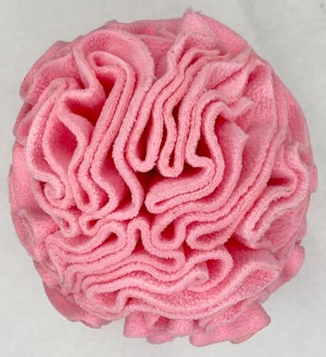 Glory To Dog Medium Breed Snuffle Foraging Dog Puzzle Ball Toy Pink Large - Image 6