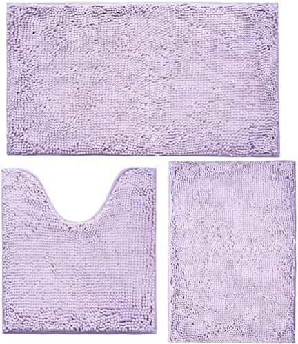 Bathroom Rugs Sets 3 Piece Non Slip, Bath Rugs by Flotstiga