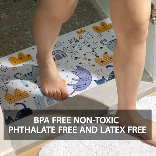 YINENN Bath and Shower Safety Mats 40x16 inch, Non Slip - Image 4