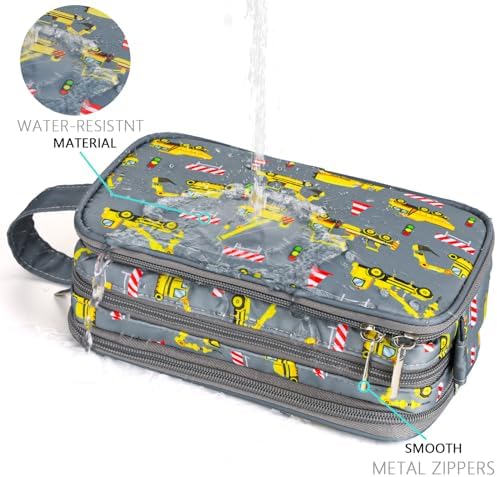 Kids Toiletry Bag for Boys, Travel Toiletry Bag for Little Young Boys - Image 4