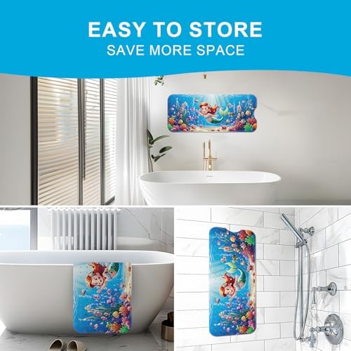 XIYUNTE Bath Mat for Tub Non Slip Bathtub Mat Non Slip 40x16 Baby Bath Mat - Image 5