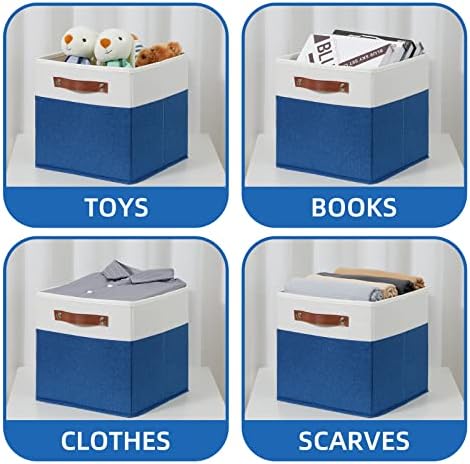 Temary 11 Storage Cube Bins for Shelves, Closet - Image 4