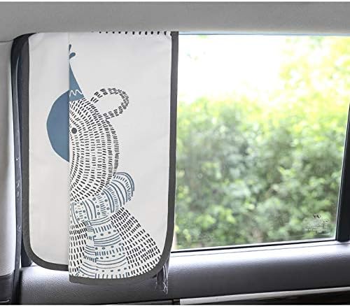 Magnetic Car Sun Shade Curtain for Side Window – Sun Blocker and UV Protector - Image 4
