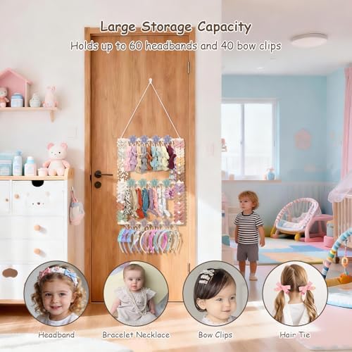 Headband Holder Hair Bow Organizer - Image 3