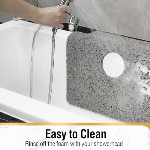 HITSLAM Square Shower Mat, 36 x 36 Inch Non Slip Bath Mat - Image 7