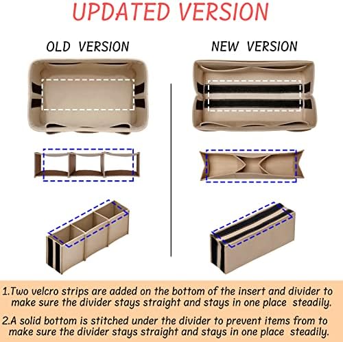 DailyPlus Felt Purse Organizer Insert - Image 4