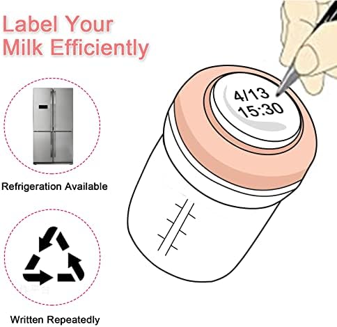 COMI Wide Neck Glass Breastmilk Collection n Storage Bottle, 6oz - Image 5