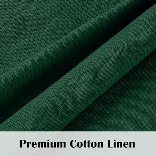 FRAMICS Farmhouse Cotton Linen Curtains - Image 6