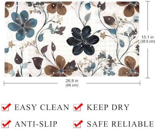 Baby Bath Mat Non Slip 26.8"x15.1" Bathtub Mat - Image 4