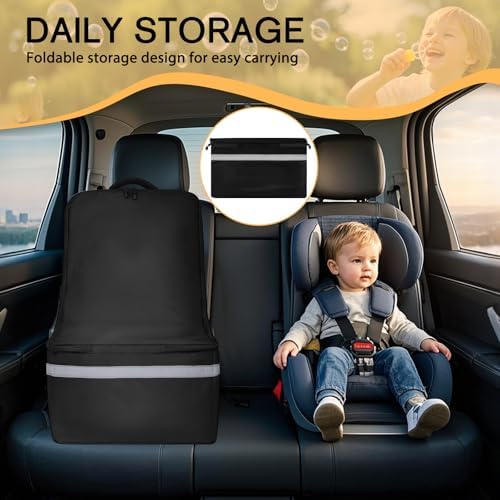 LARIPOP Car Seat Travel Bag for Airplane, Universal Gate Check Car Seat Bag - Image 7