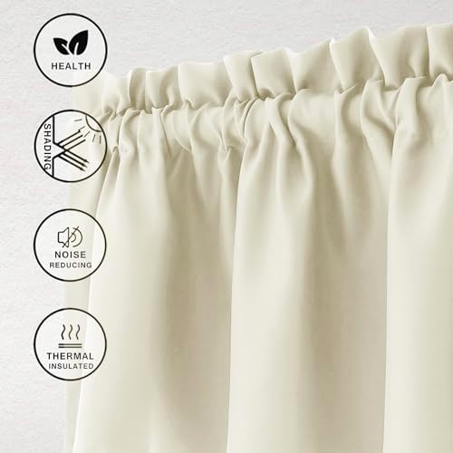 Hiasan Light Beige Valance Curtains - Image 2