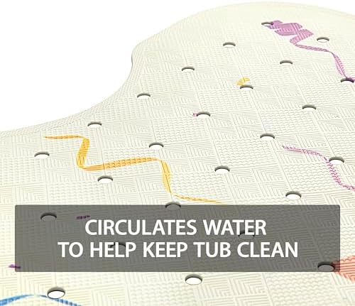 YINENN Bath and Shower Safety Mats 40x16 inch, Non Slip - Image 2