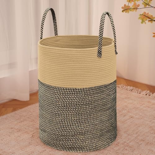 JMvicyroam 100L Cotton Rope Laundry Basket Hamper by JMvicyroam