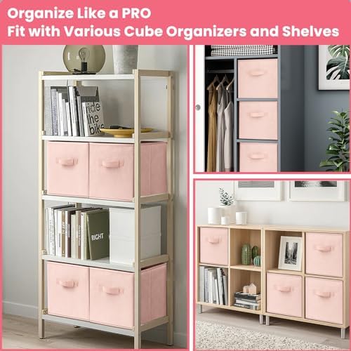 Criusia Storage Cubes- 11 Inch Cube Storage Bins - Image 4