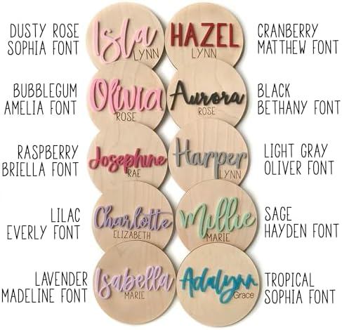 Double Sided Personalized Baby Birth Announcement Sign - Image 6