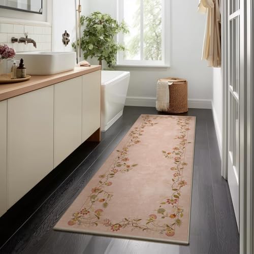Washable Kitchen Rug Runner for Hallway: 2'6"x8' Carpet Runner Rug Non Slip - Image 4