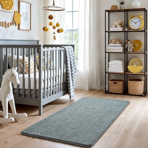 Keeko 2x4 Area Rugs for Living Room, Soft Washable Memory Foam Bedroom Rug - Image 5
