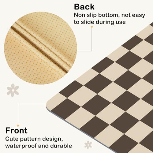 Baby Splat Mat for Under High Chair, Waterproof Floor Protector - Image 5