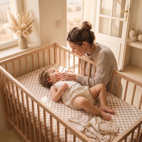 3 Pack Baby Crib Sheets for Boys Girls 52x28 Fitted Crib Sheet - Image 3