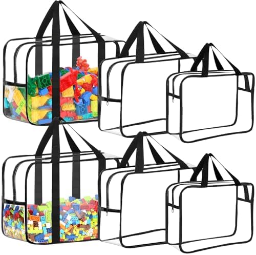 6Pcs Large, XXL Toy Storage Bags by OPELETNNT