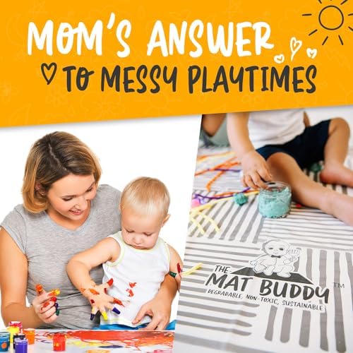 Disposable Splat Mats for Under High Chair - Image 7
