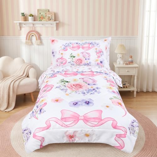 Pea Pod Floral Toddler Bedding Set by PeaPod