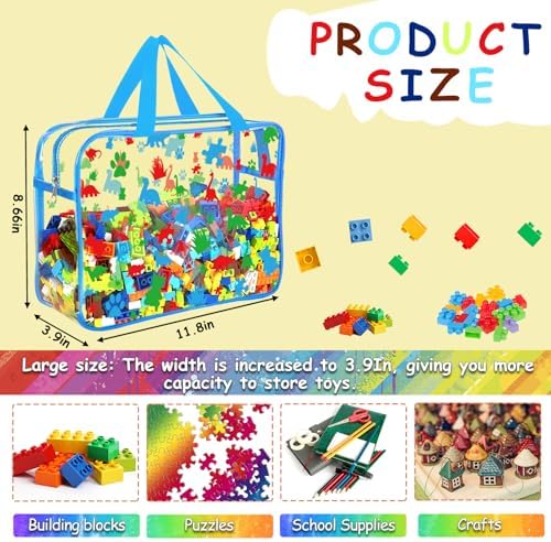 6 Packs Large Toy Storage Bags - Image 2