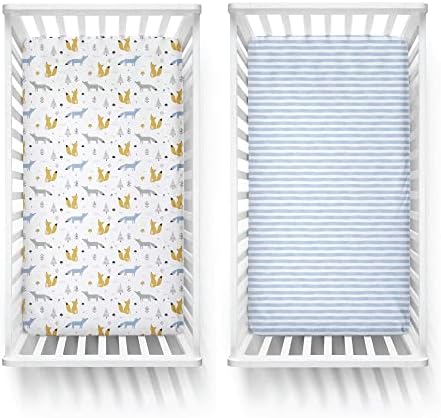 Featherhead™ 2-Pack Fitted Crib Sheets - Image 3
