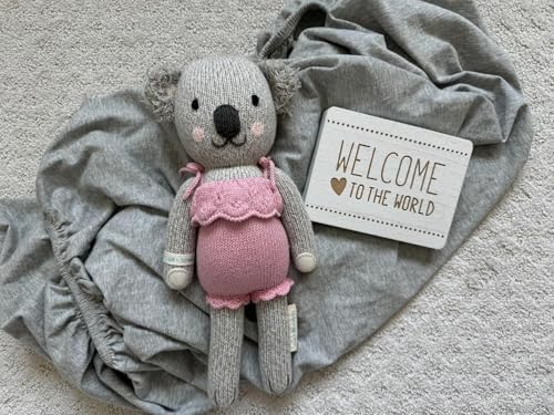 Dreamology Mini Crib Fitted Sheets, 100% Cotton Crib Sheets - Image 4