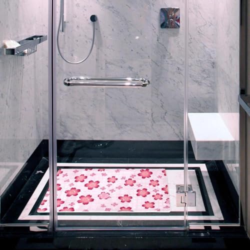 Shower Mat Bathtub Mat, 26.8x15.1 inch, Non-Slip Bath Mat - Image 6