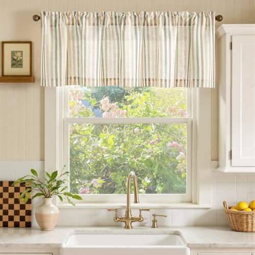 jinchan Linen Boxter Stripe Valances - Image 2
