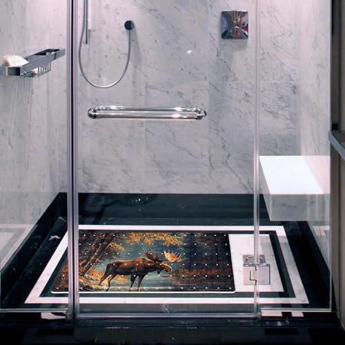 Non Slip Shower Mat Bathtub Mat 15.1x26.8 Inch, Quick Dry Bath Mat - Image 6