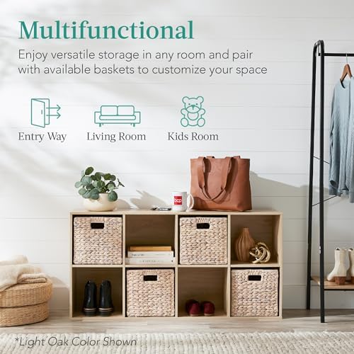 Best Choice Products 8-Cube Storage Organizer, 11in Shelf Opening, Display Shelf - Image 5