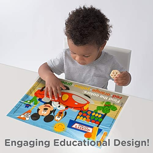 Disney Mickey Mouse Table Topper Disposable Stick-on Placemats in Reusable - Image 4