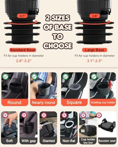 SEVEN SPARTA Car Seat Tray for Kids Toddler Travel - Image 2