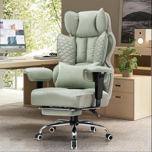 GTPLAYER Big and Tall Gaming Chair 400lbs Heavy Duty Office Chair - Image 2