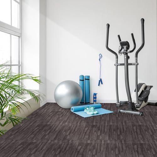 Sorbus Wood Grain Floor Tiles Foam Mat EVA Interlocking Mats Tile 3/8-Inch - Image 5