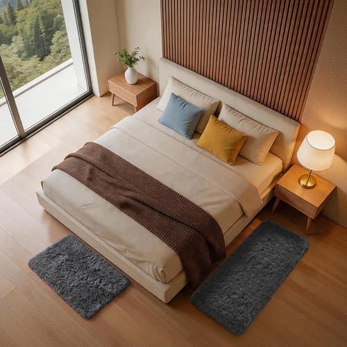 Ophanie Small Rug Washable Non Slip Throw Bedside Area Rugs, Fluffy Soft Mini - Image 5